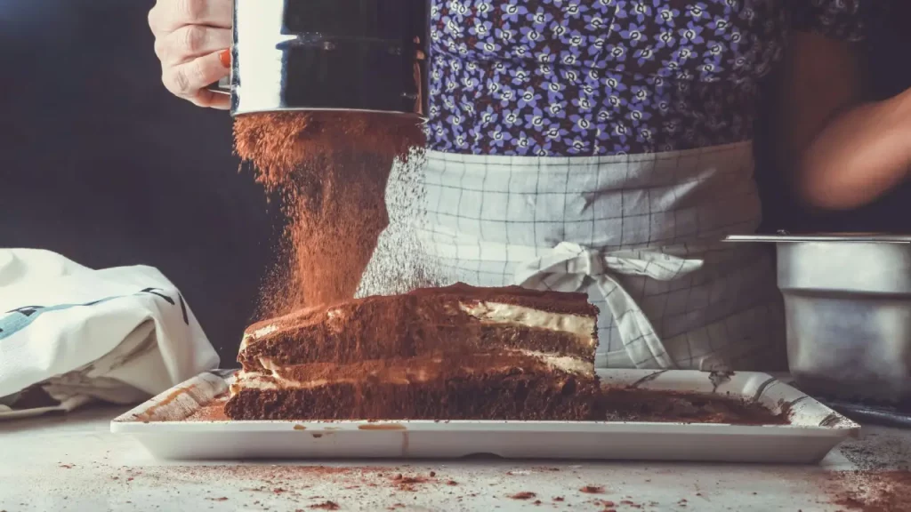 Die Zubereitung von Tiramisu